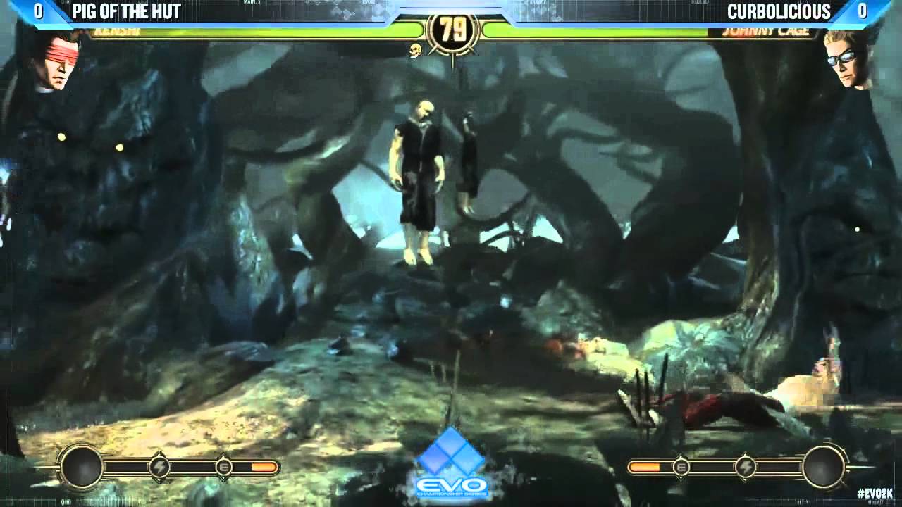 EVO 2012 MK9 Pig Of The Hut vs Curbolicious