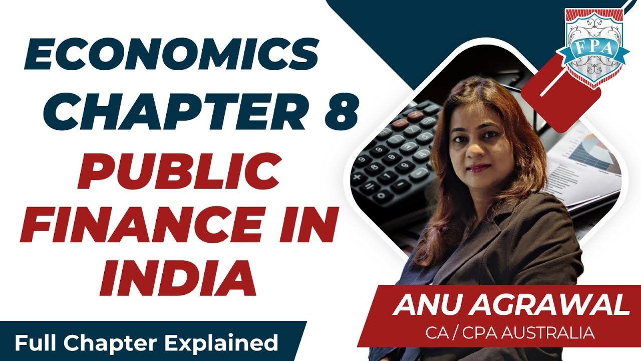 Eco - Chpt 8:  Public Finance in India | Free 12th HSC Commerce Lecture | HSC Board Exams 2024