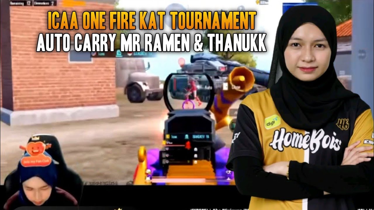 ICAA ONE FIRE KAT TOURNAMENT !! AUTO CARRY MR RAMEN & THANUKK