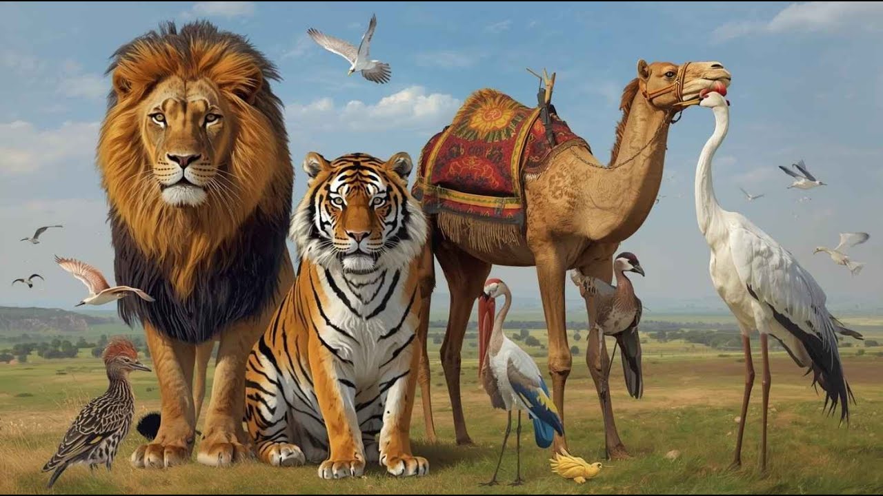 The Great Alliance of Nature” Six Paths, One Destiny: The Camel, the Wolf, and the Kings of the Wild