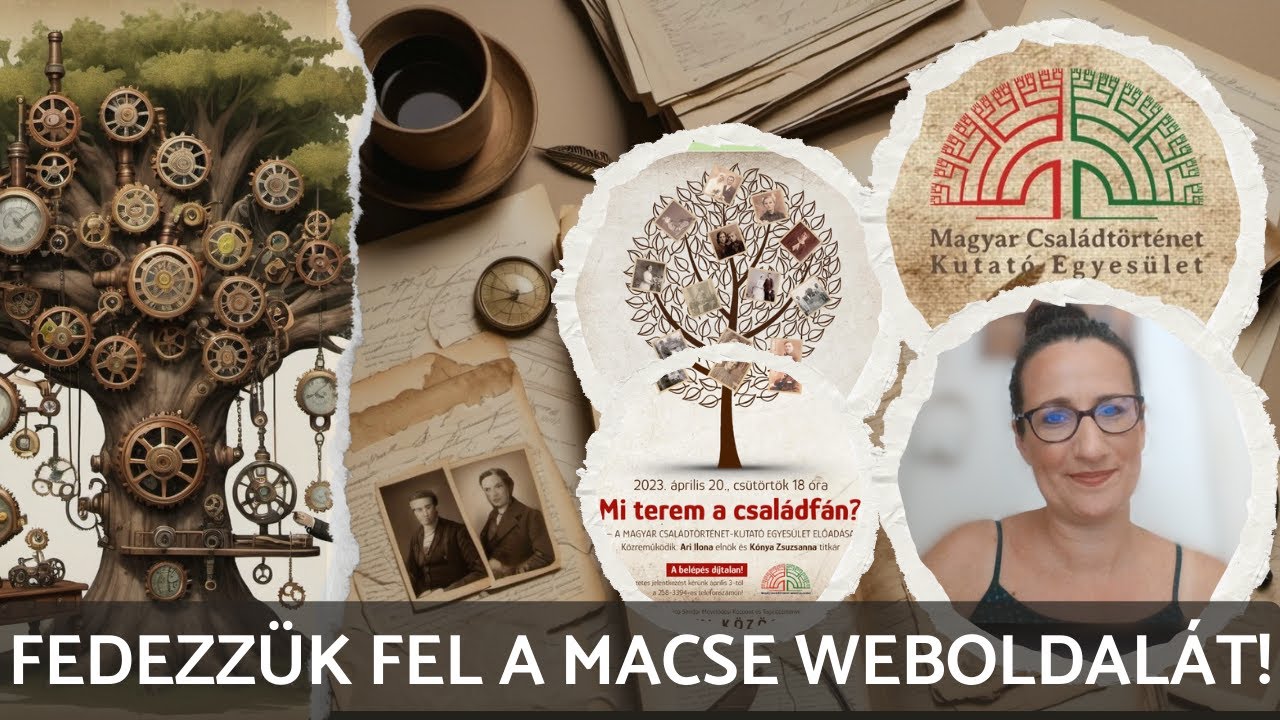 Barangol&aacute;s a labirintusban: a MACSE honlap / #csal&aacute;dfa #csal&aacute;dt&ouml;rt&eacute;net #hungary #genealogy