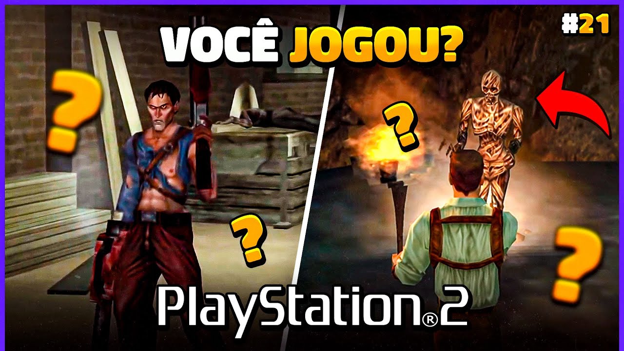 JOGOS de PS2 que são DESCONHECIDOS! #21