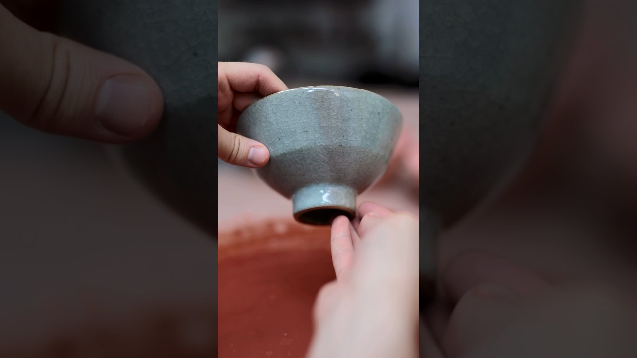 Feldspathic Crackle Glaze &mdash; Before & After