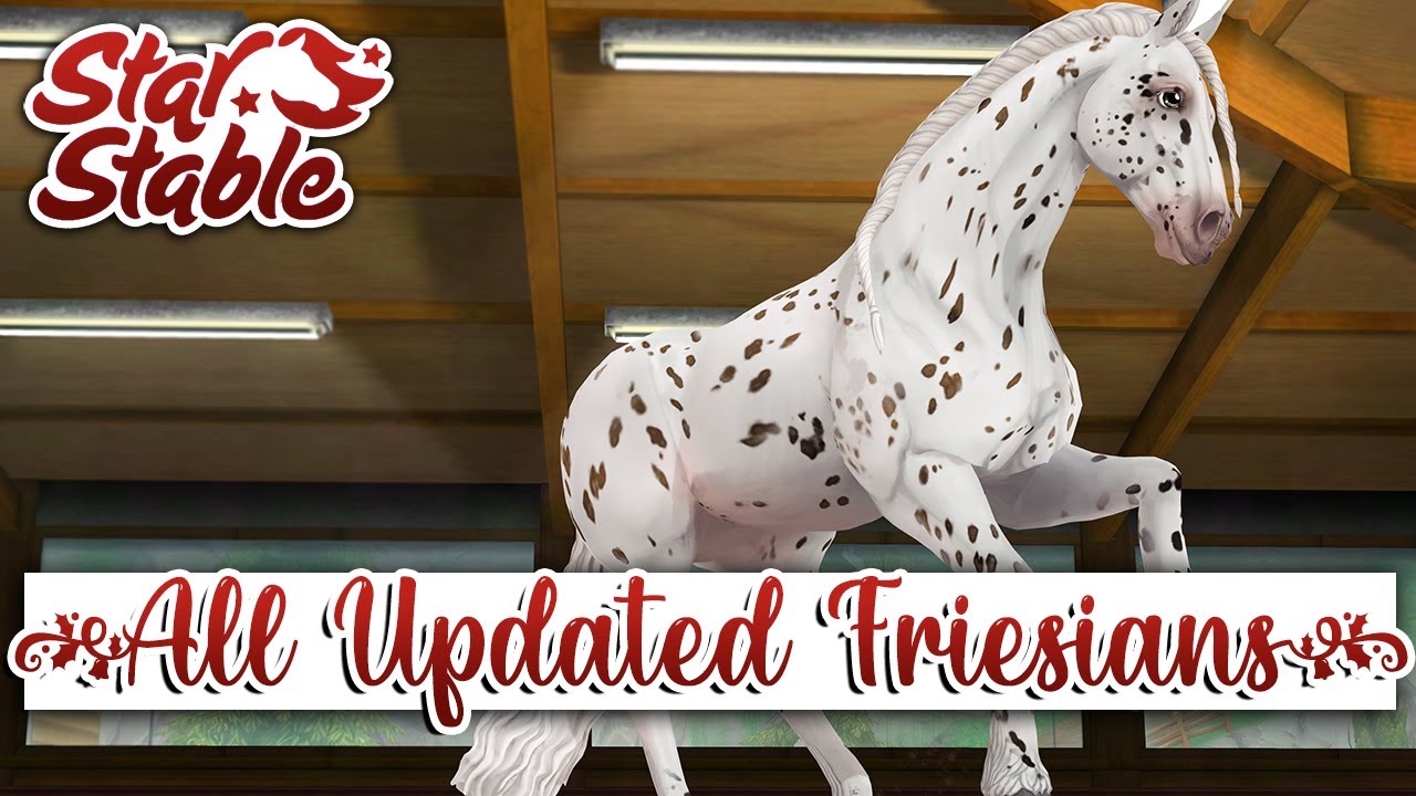 Star Stable покупает ВСЕХ ОБНОВЛЕННЫХ фризов 😍 Все виды шерсти и гривы