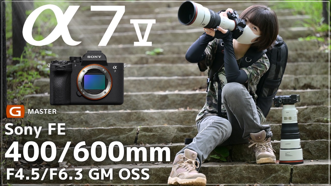 【解説】Sony &alpha;7 Vで野鳥と昆虫を追う｜400mm F4.5 GM・600mm F6.3 GM