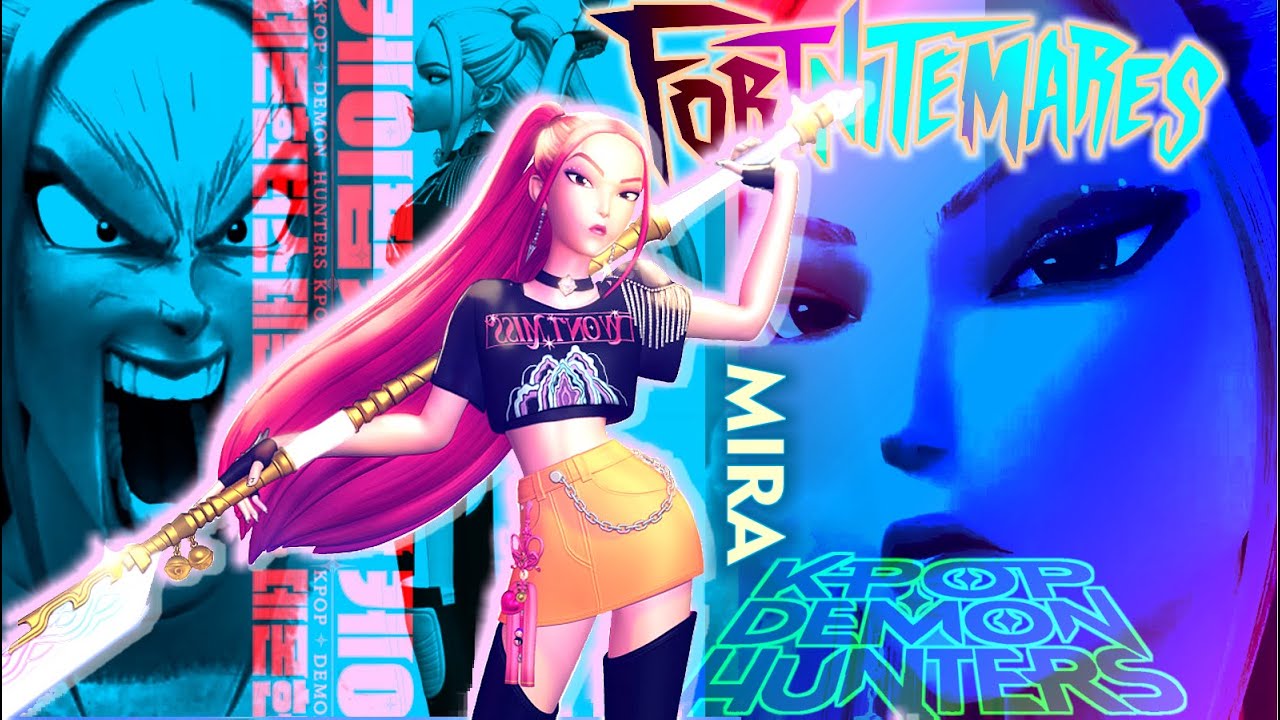 Fortnite 🎤 Huntr/X 💠 Mira 💠 K-Pop Demon Hunters gameplay