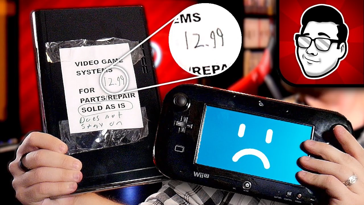 Ремонт сломанной Wii U за 13 долларов! | Nintendrew