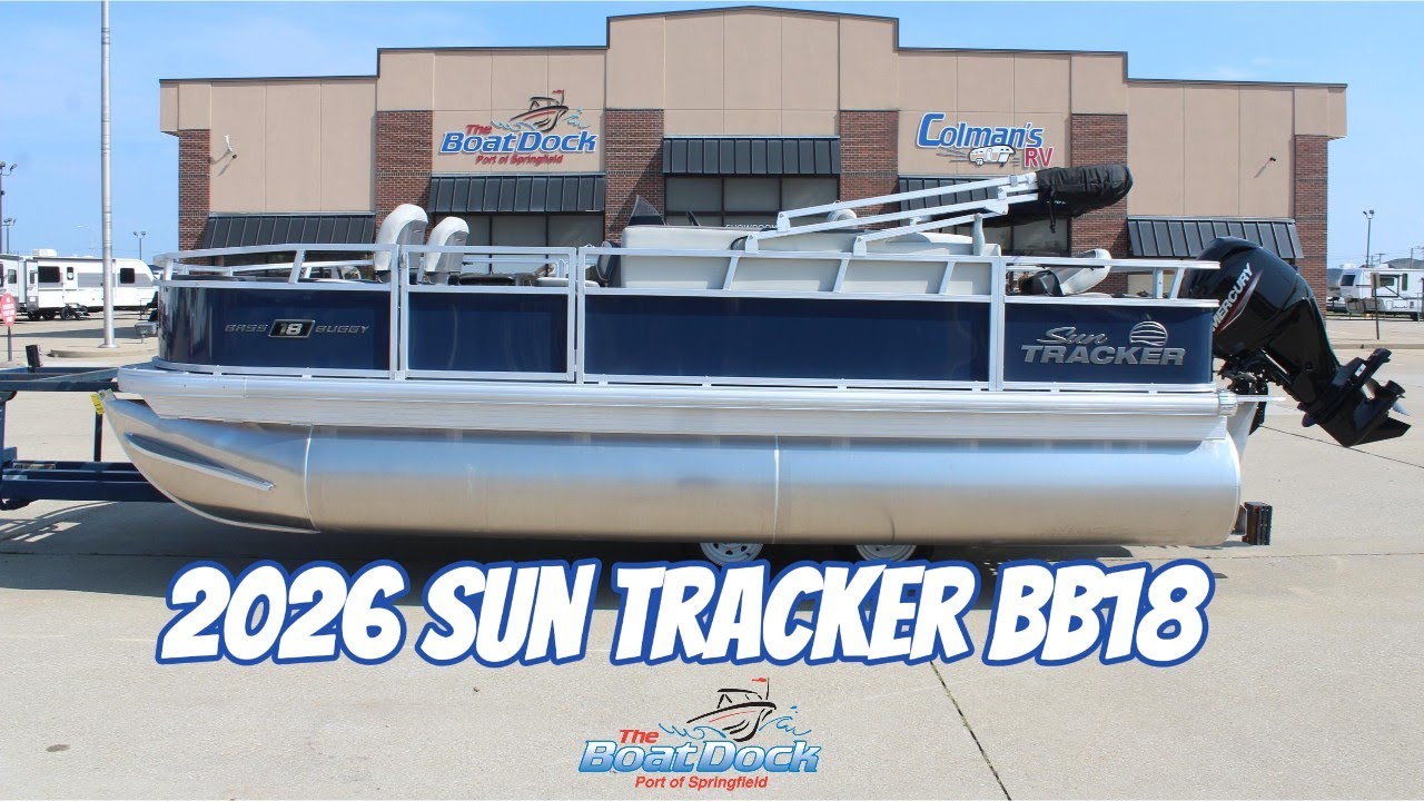 🎣 2026 Sun Tracker Bass Buggy 18 | Affordable Family & Fishing Pontoon Tour 🚤