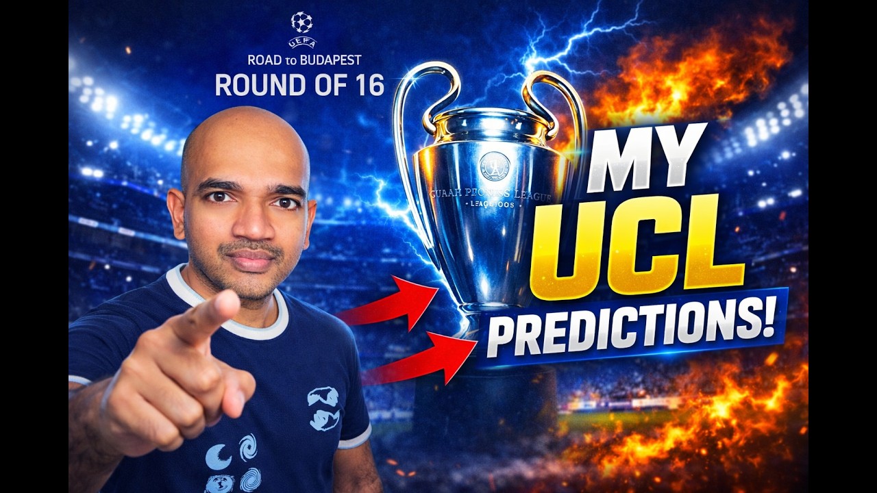 Champions League Round of 16 Predictions 🔥 | Telugu Analysis