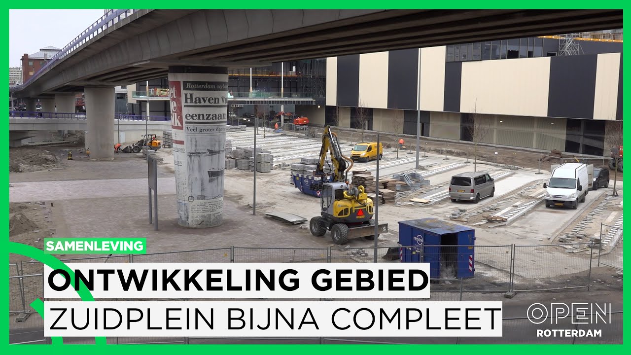 Ontwikkeling gebied Zuidplein bijna compleet: eind 2022 klaar | Trending