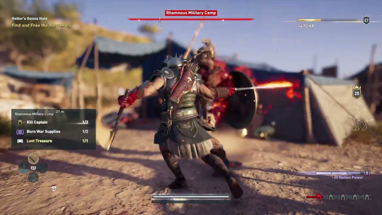 4K – Assassin’s Creed Odyssey – Heitor’s Gonna Hate – Level 25