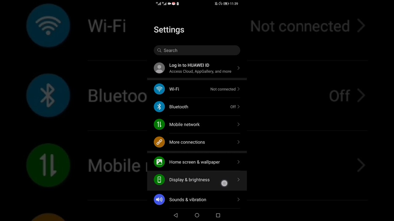 How To Adjust Display Brightness Automatically On Any Huawei Android Phone