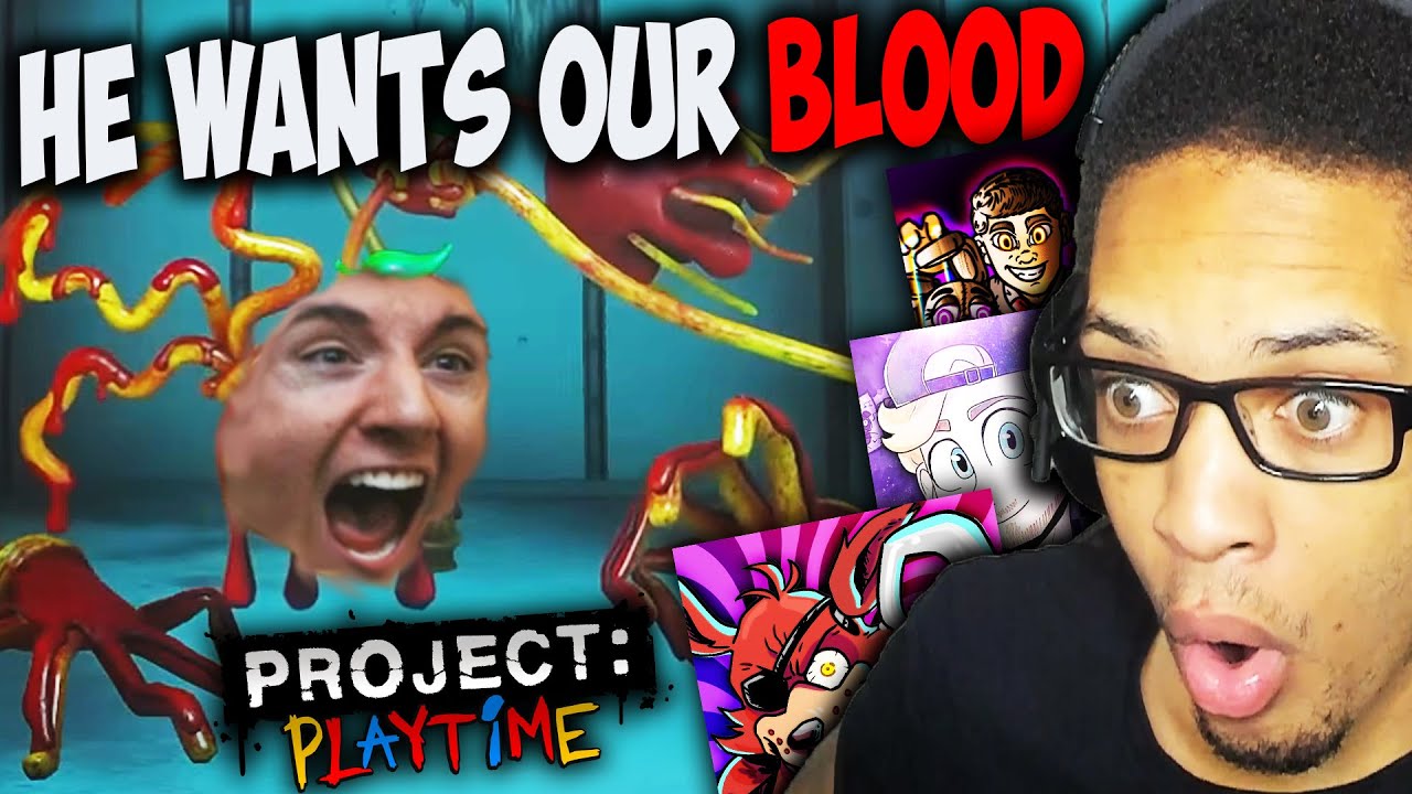 DAWKO CHASES ME IN PROJECT PLAYTIME (/w @FusionZGamer  @VaporTheGamer  @rexter7815 @Dawko)
