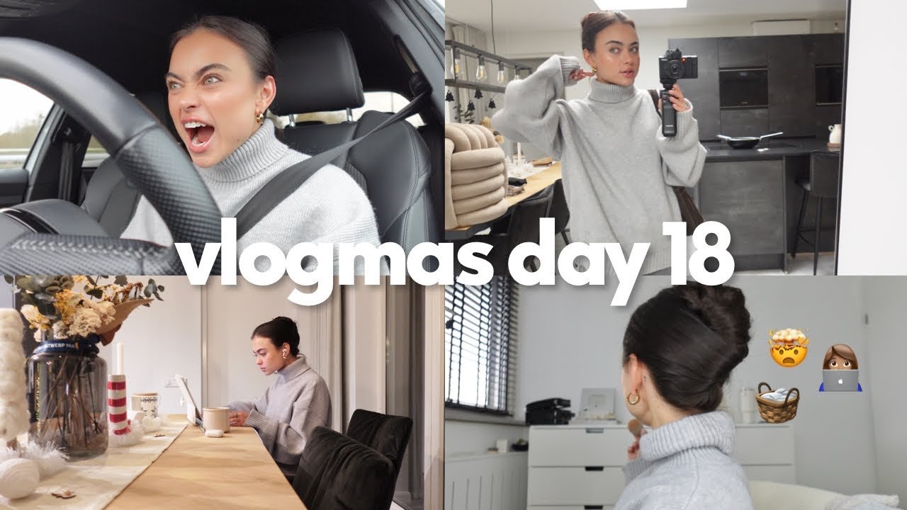 a VERY chaotic day in the life of a 25 year old girl | vlogmas day 18