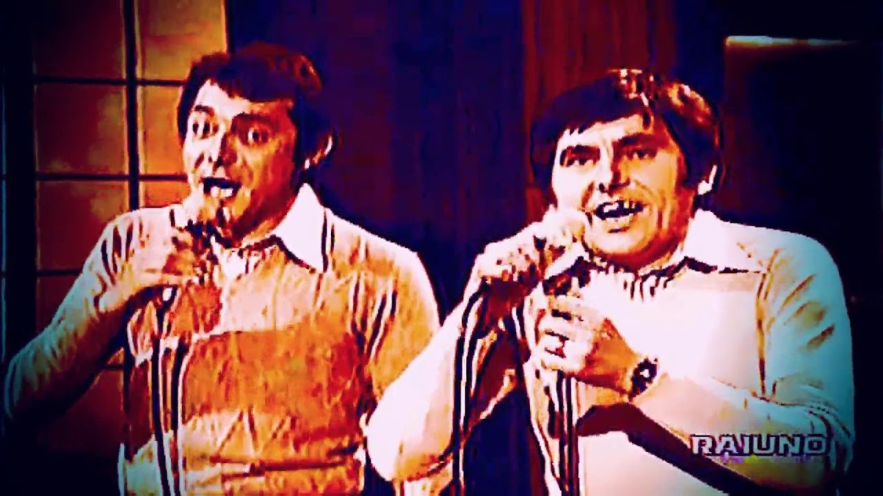 Duo di Piadena *  L' uva fogarina ( Canzonissima 1974 )