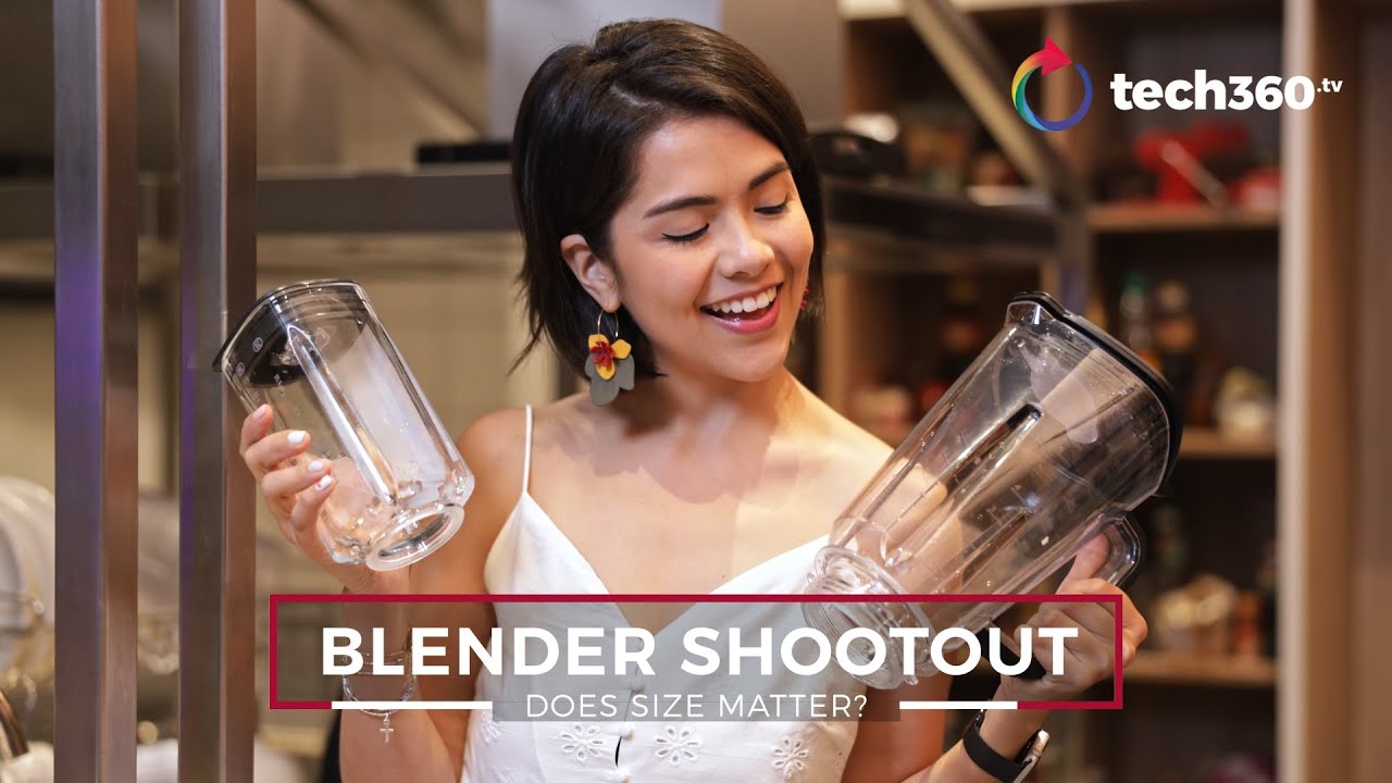 Blender Comparison: Does Size Matter?  Braun, Philips, Tefal
