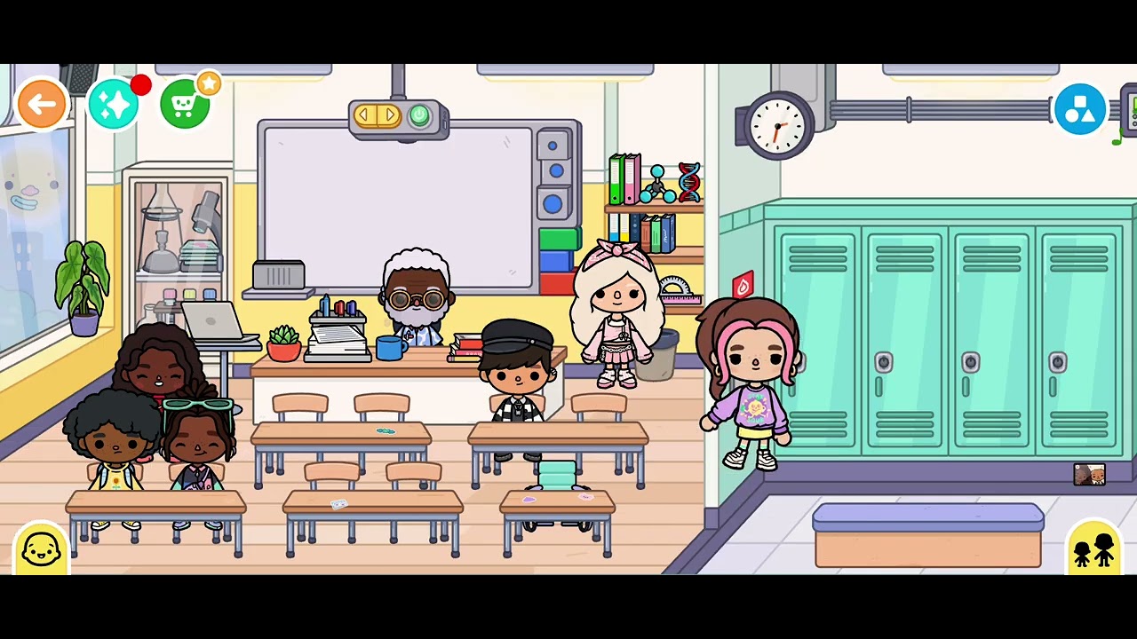 Toca Boca: Az új lány, 2.rész: Az új iskola 🏫🎒
