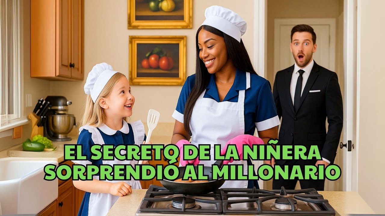 Millonario sorprende a su empleada enseñando a su hija a cocinar, y su respuesta lo deja en shock