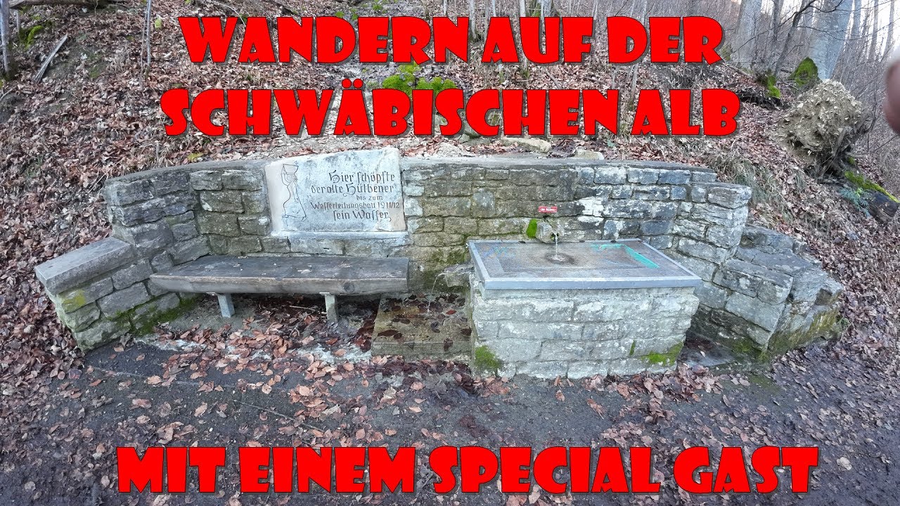 Wandern bei Hülben auf der Schwäbischen Alb mit einem Special Gast [2.7K]