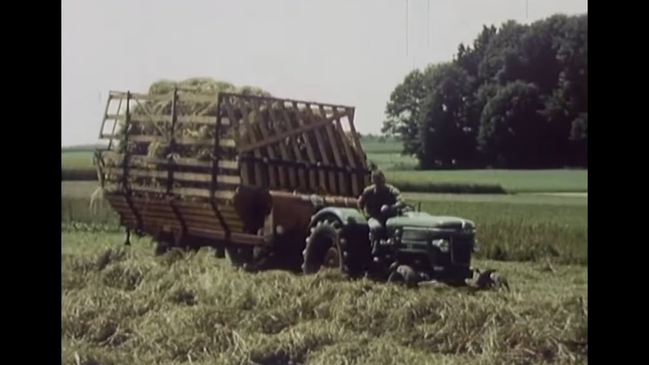 Fendt Werbefilm 60er Jahre (Teil 6) Farmer 2 Ladewagen/Presse