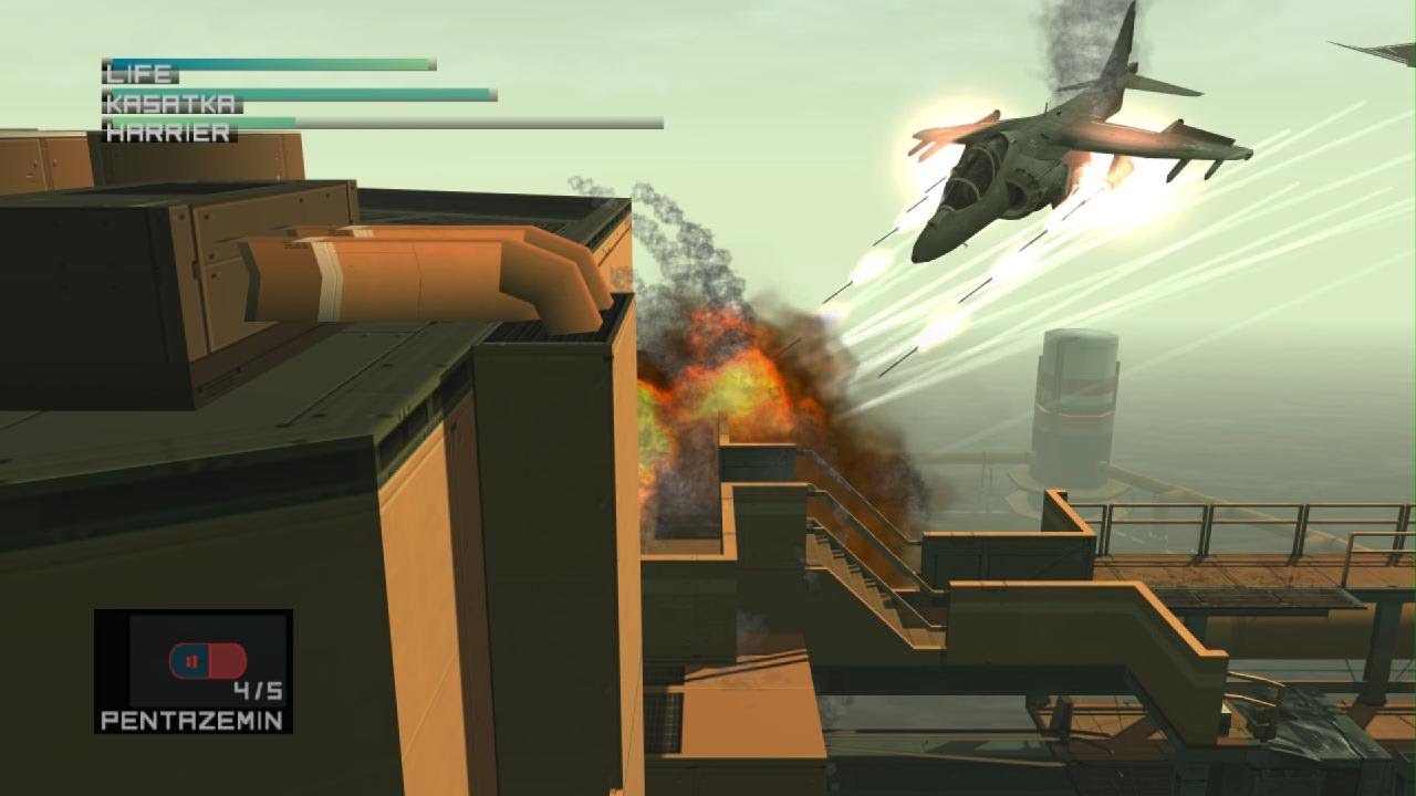 Metal Gear Solid 2 - How to Beat the Harrier on Extreme (guide in description)