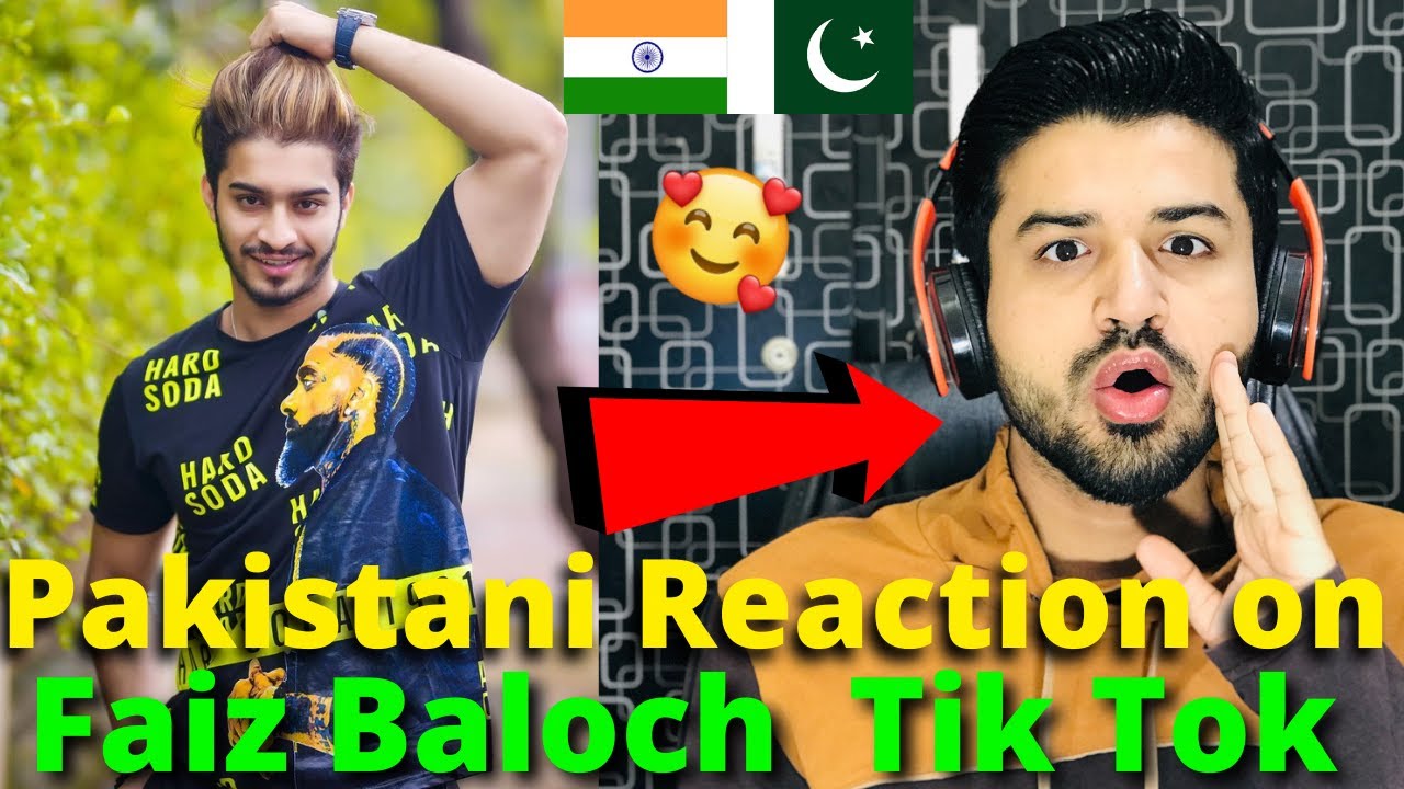 Pakistani React on Faiz Baloch TIKTOK VIDEOS | Team 07 | Reaction Vlogger