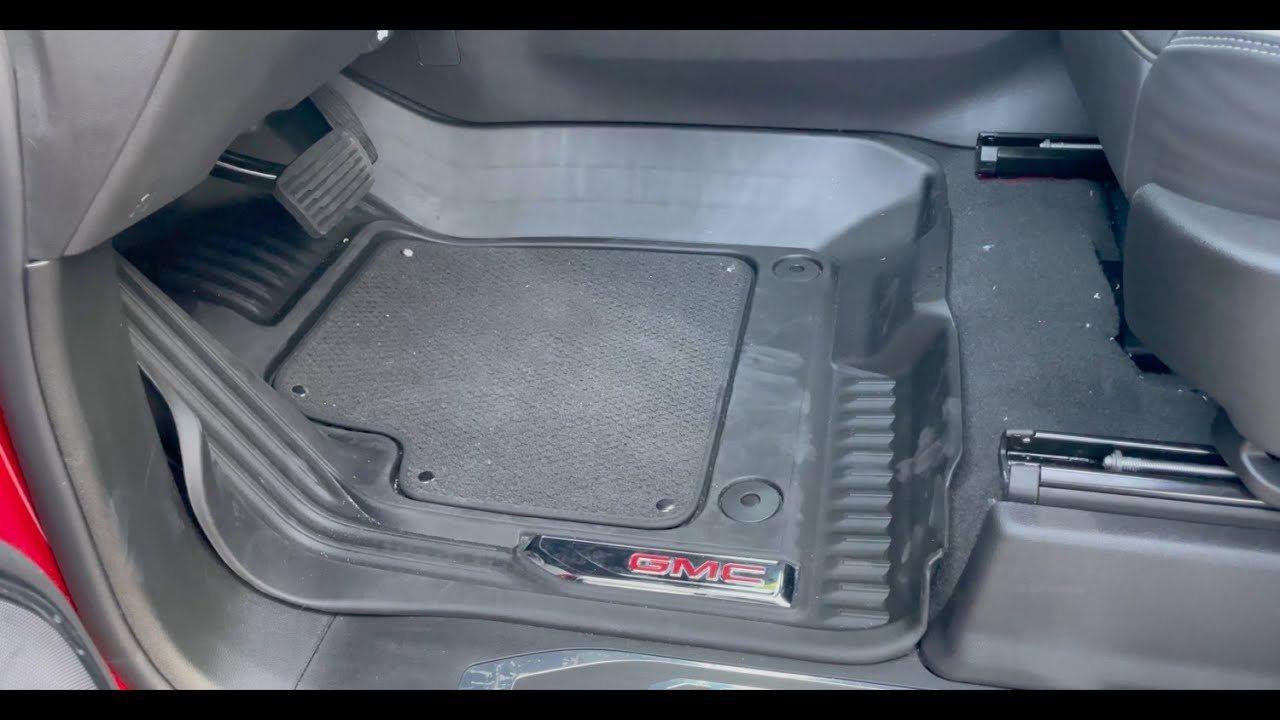 Всепогодные напольные покрытия GMC Sierra Premium: первый обзор