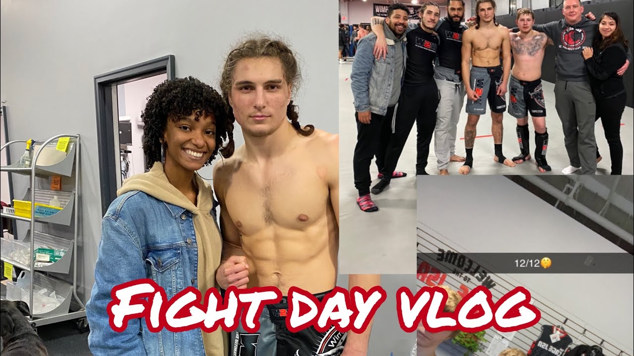 FIGHT DAY VLOG!!!!!