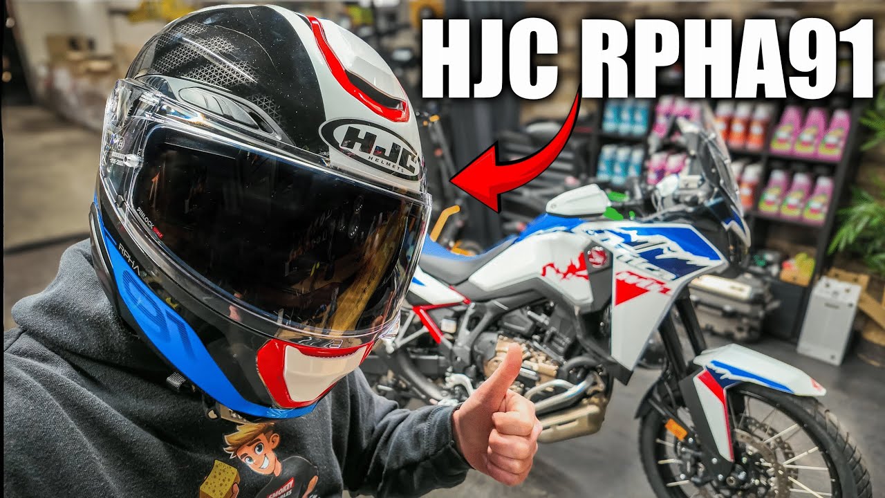 Unboxing my NEW HJC RPHA91: The Most Silent Modular Helmet Yet?