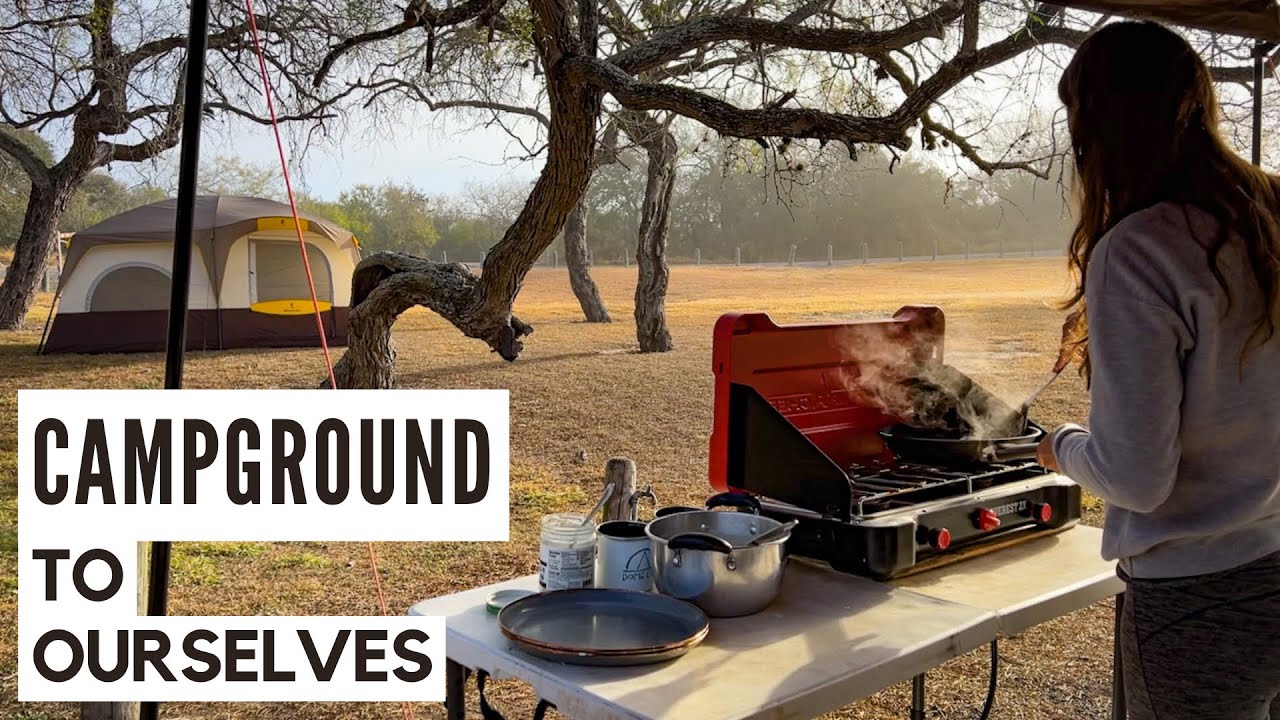 Camping at Lake Corpus Christi State Park - We Had It To Ourselves!