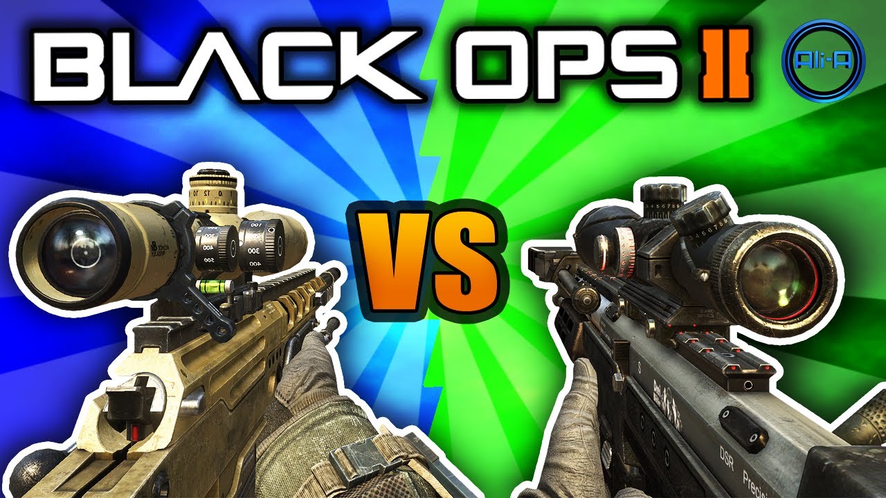 Black Ops 2 - DSR 50 vs Ballista Sniper! - Best Bolt Action Sniper! - (Call of Duty BO2 Multiplayer)