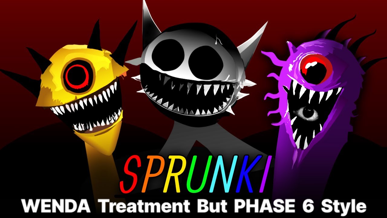 Sprunki WENDA Treatment But PHASE 6 Style SWAPPED