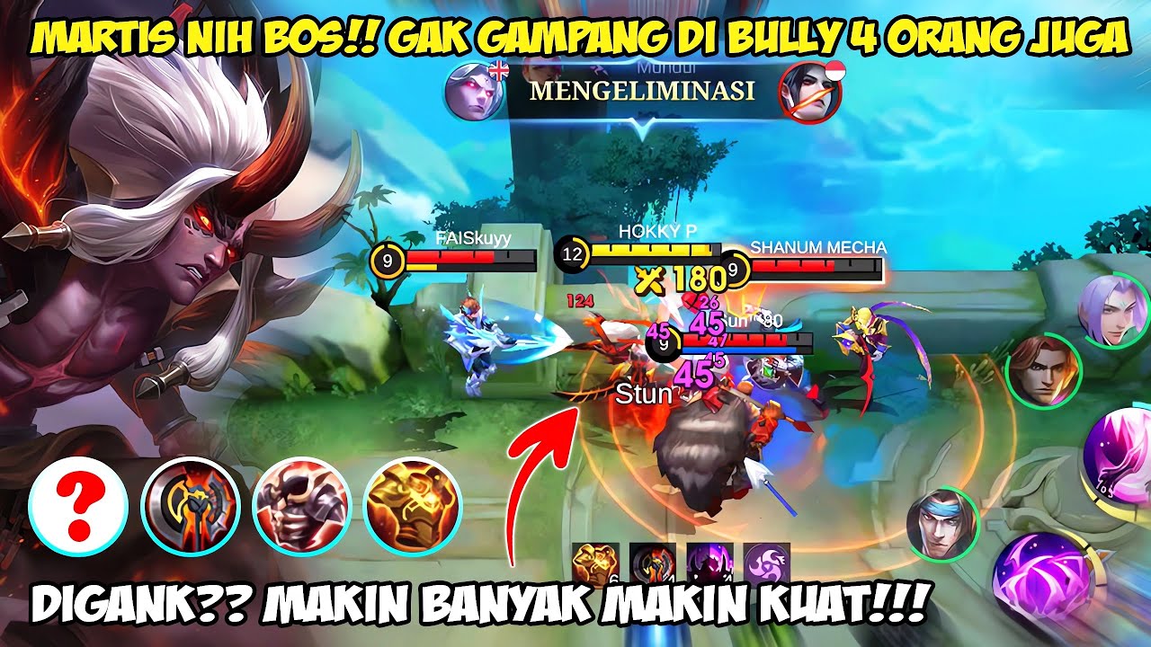 CARA PAKAI MARTIS EXPLANE YANG BENAR!! PASTI MENANG LAWAN HERO META🔥BEST BUILD MARTIS TOP MLBB 2025