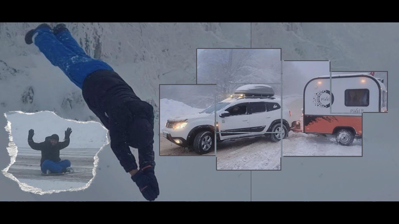 ALTERNATİF KARTEPE KAR KAMPI   #kamp #camping #snow #karavan #shortvideo #shorts #short #shortsvideo