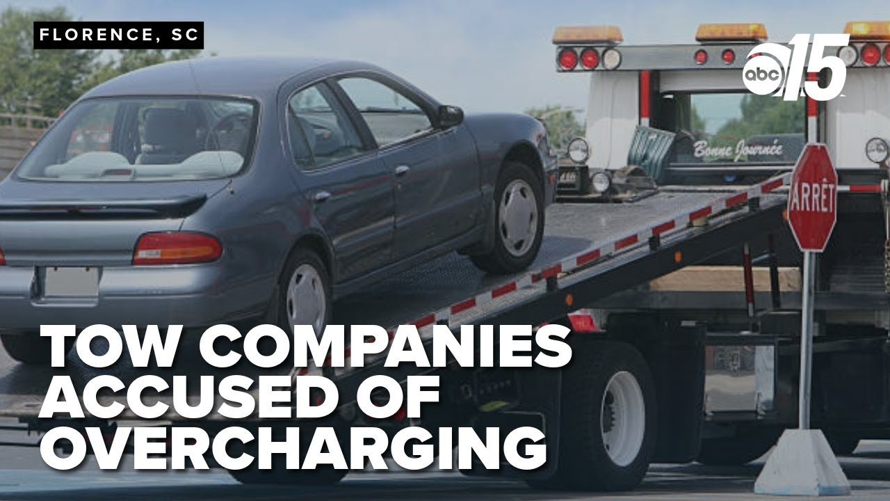 Towing companies accused of overcharging South Carolina residents with predatory towing practices