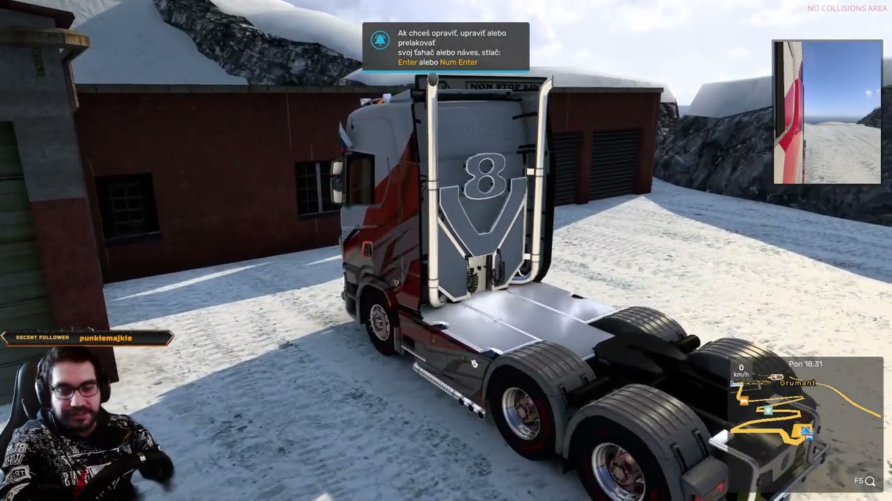 ✅🛑SK/CZ🛑Euro truck simulator 2 cesta necesta Island je pekny a hard
