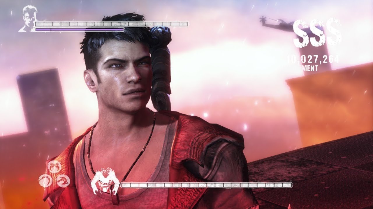 DmC Devil May Cry Super Dante VS Mundus Boss Battle