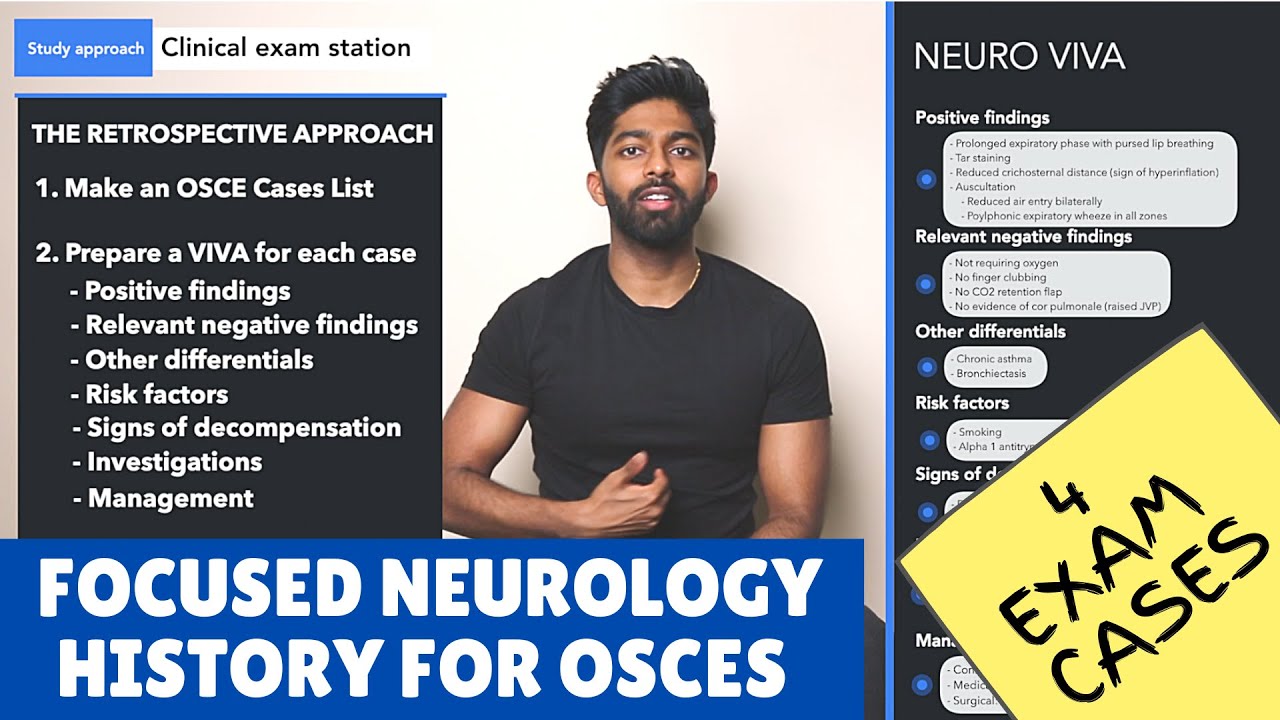 OSCE History Taking - FOCUSED NEURO HISTORY