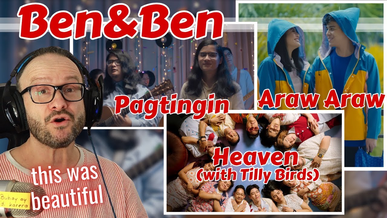 это потрясающе!! Реакция Ben&Ben - Pagtingin - Araw Araw - Heaven (с Тилли Бердс)