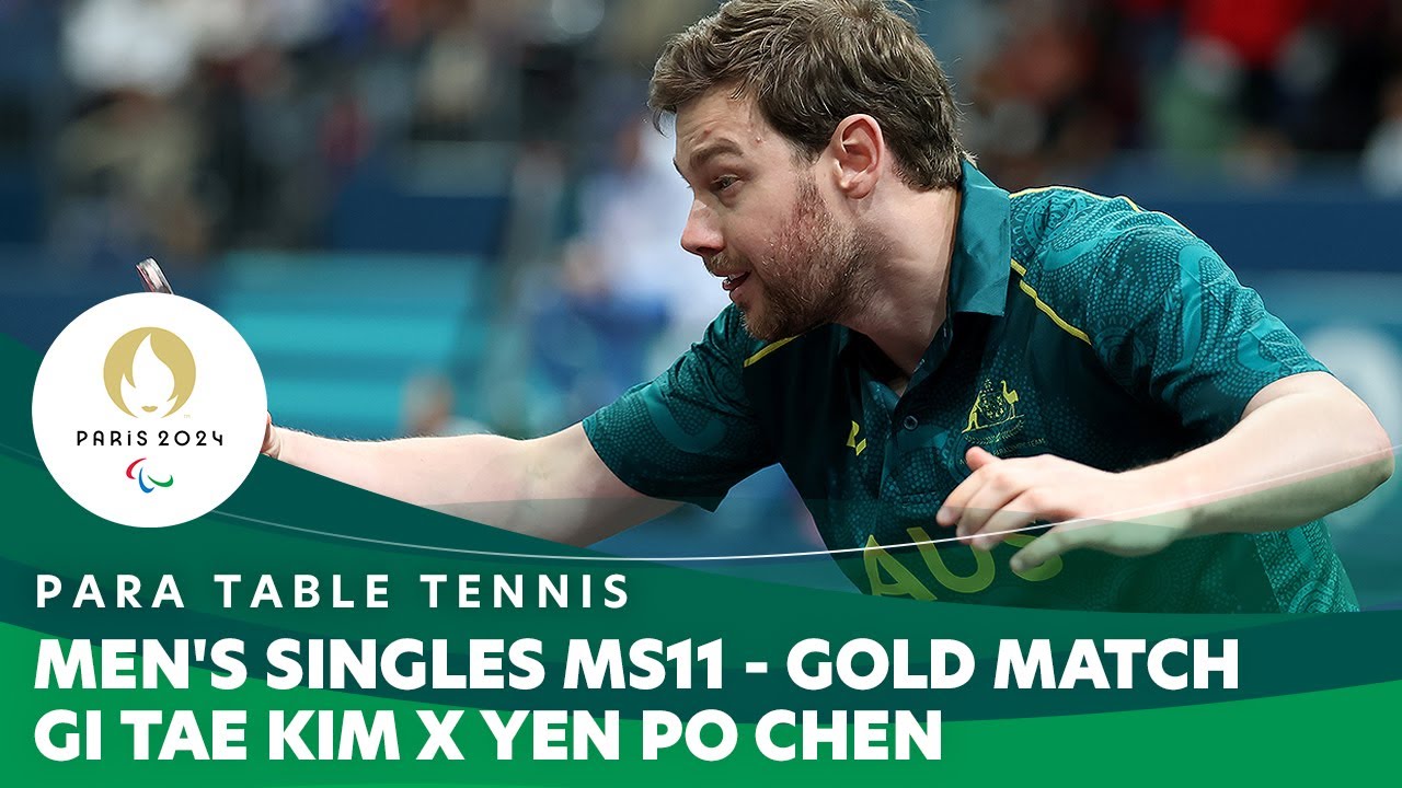Samuel Von Einem X Tae Gi Kim Men's Singles MS11 SF | Para Table Tennis - Paris 2024 Paralympics