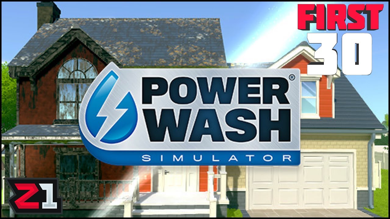 Oddly Satisfying Pressure Washing Simulator ! Clean ALL The Things ! | Z1 Gaming