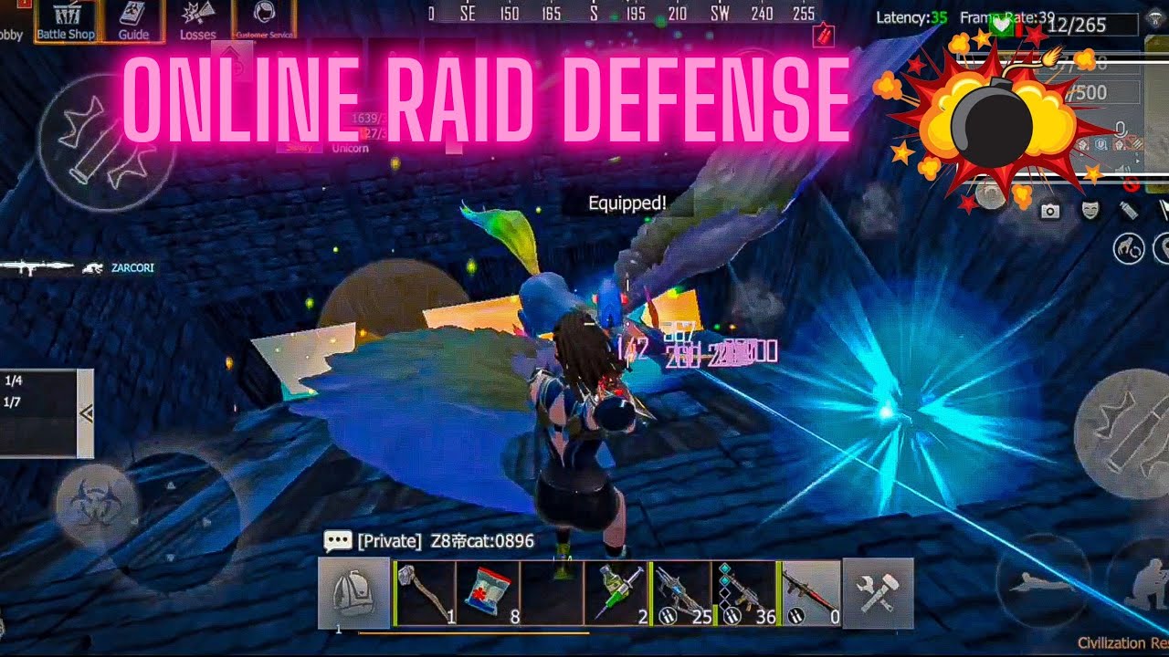 ONLINE RAID DEFENSE / LAST ISLAND OF SURVIVAL /