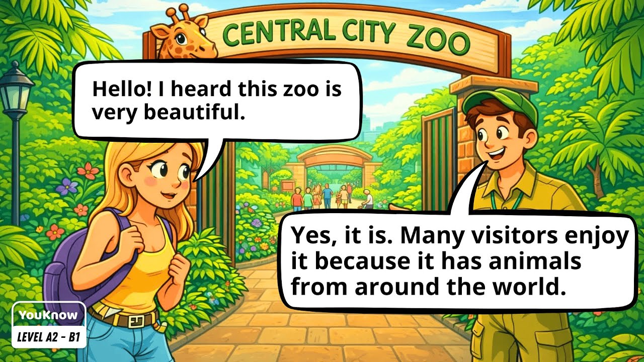 At the Zoo | Learn English Through Conversations