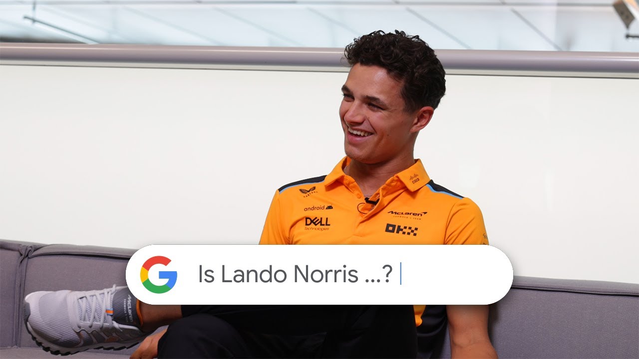 Lando Norris answers Google's most searched questions
