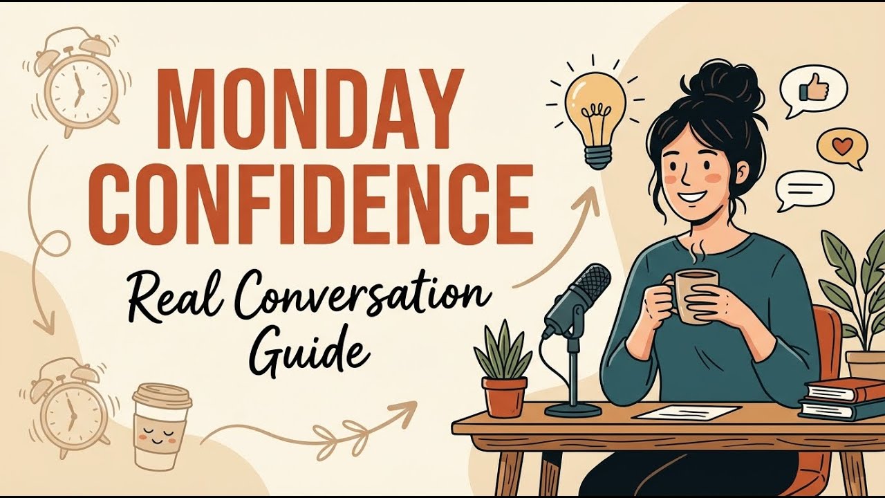 Monday Morning English: Speak Naturally Without the Social Stress
