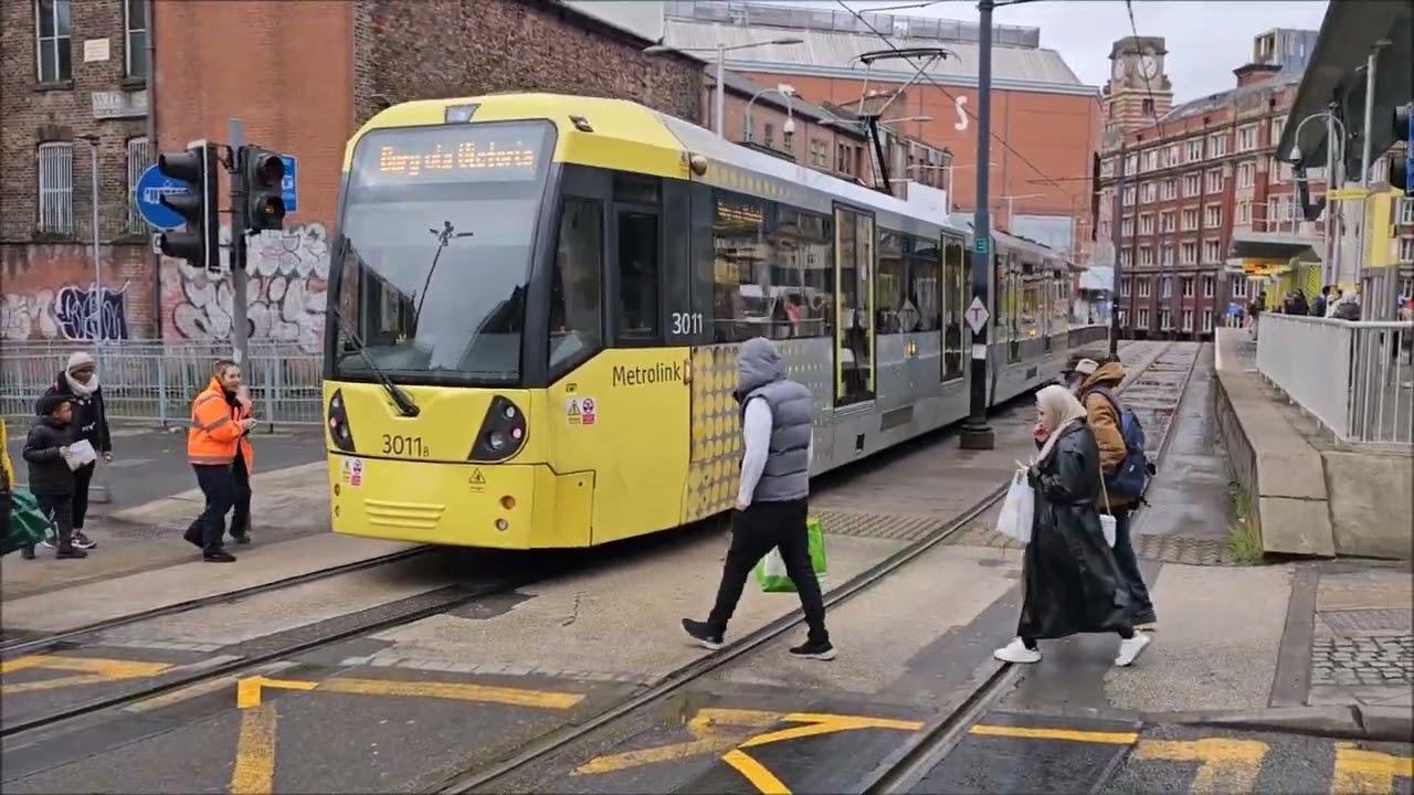 Manchester Metrolink City Centre - Thursday 16th March 2023