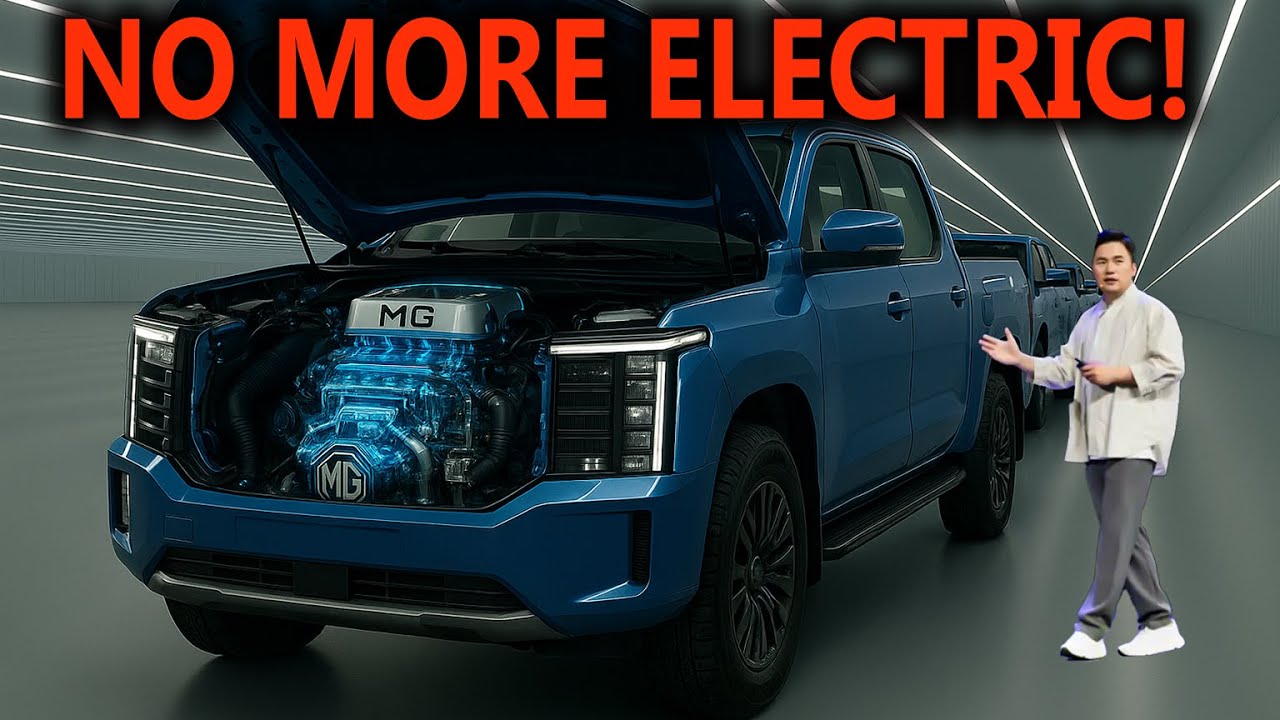 This New MG Diesel Hybrid Pickup Will Wipe The Floor With Ford Ranger, Toyota Hilux, and BYD Shark!