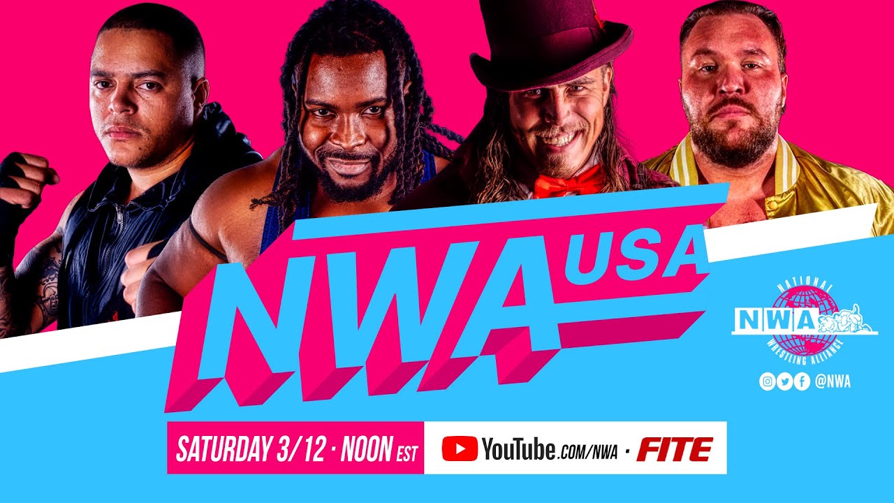 NWA USA S1E10 | Mims v Diante! Magic Jake Dumas v AJ Cazana!