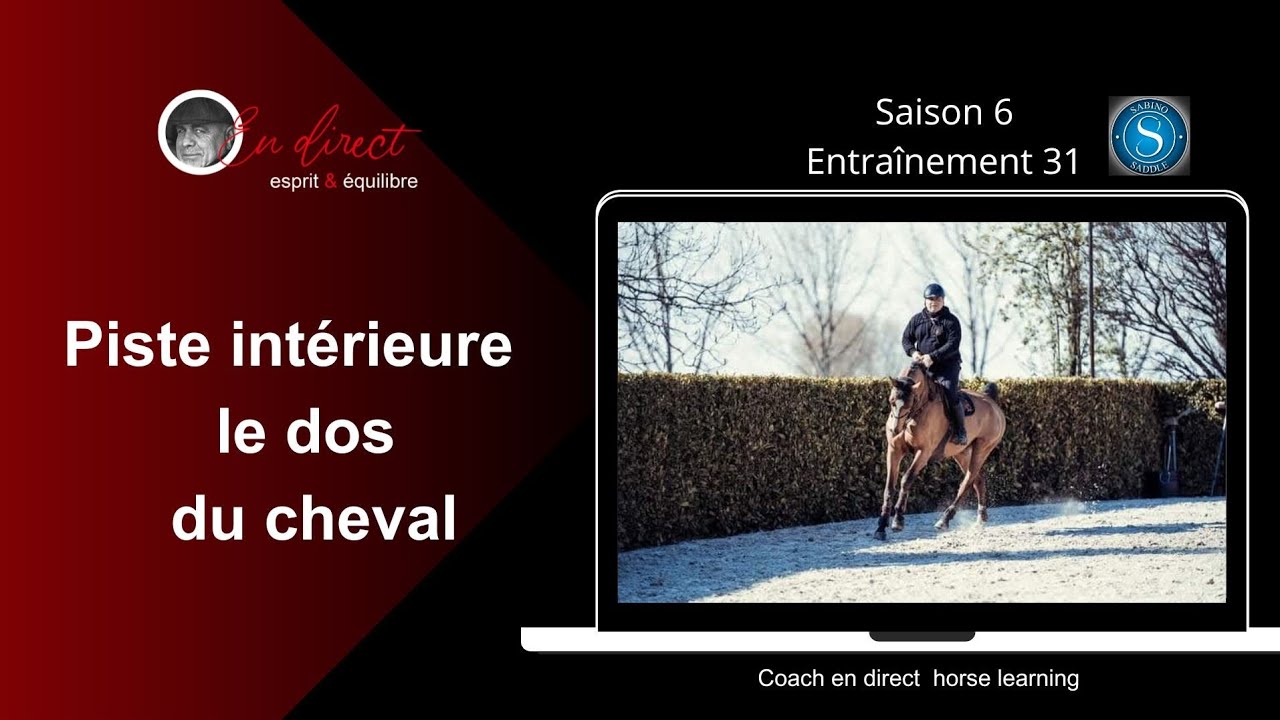 Piste int&eacute;rieure Le dos du cheval