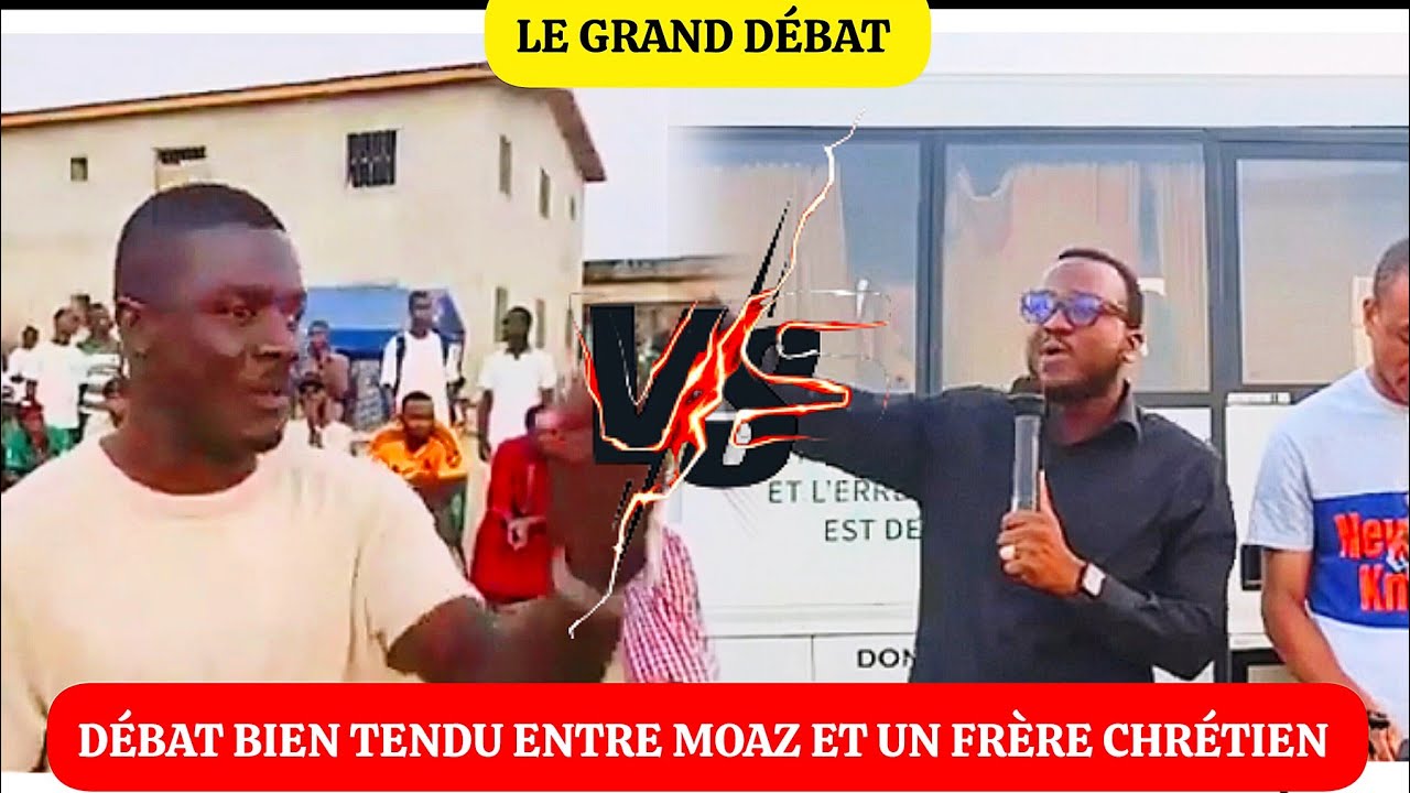 💢DÉBAT BIEN TENDU ENTRE (Moaz et Un Frère Chrétien)‼️